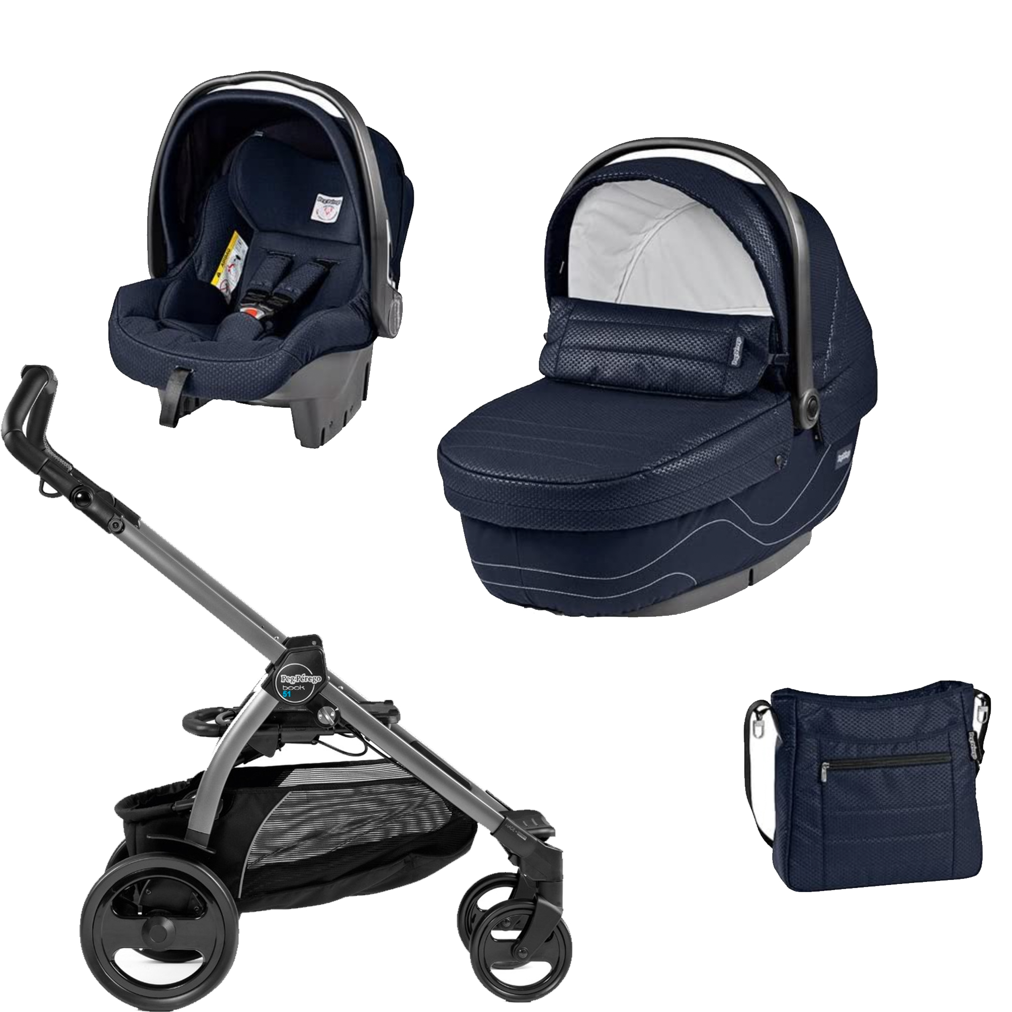 Коляска универсальная BOOK 51 XL Bloom